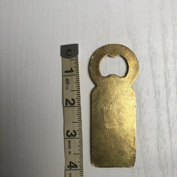 Vintage Enamel Greek Dancer Boy Bottle Opener Decorative Greece Souvenir - Picture 5 of 8